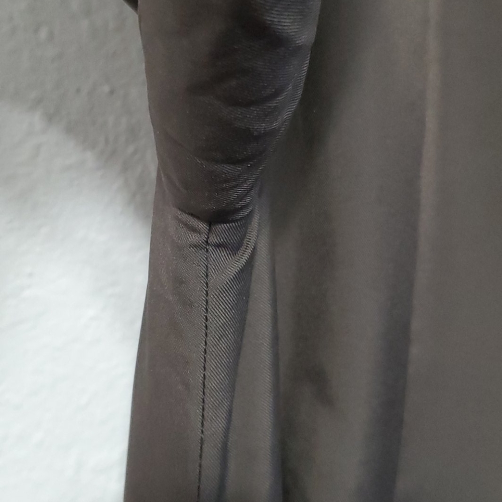 Ann Klein Single Breasted Long Coat W/Belt Sz XS - Picture 8 of 12
